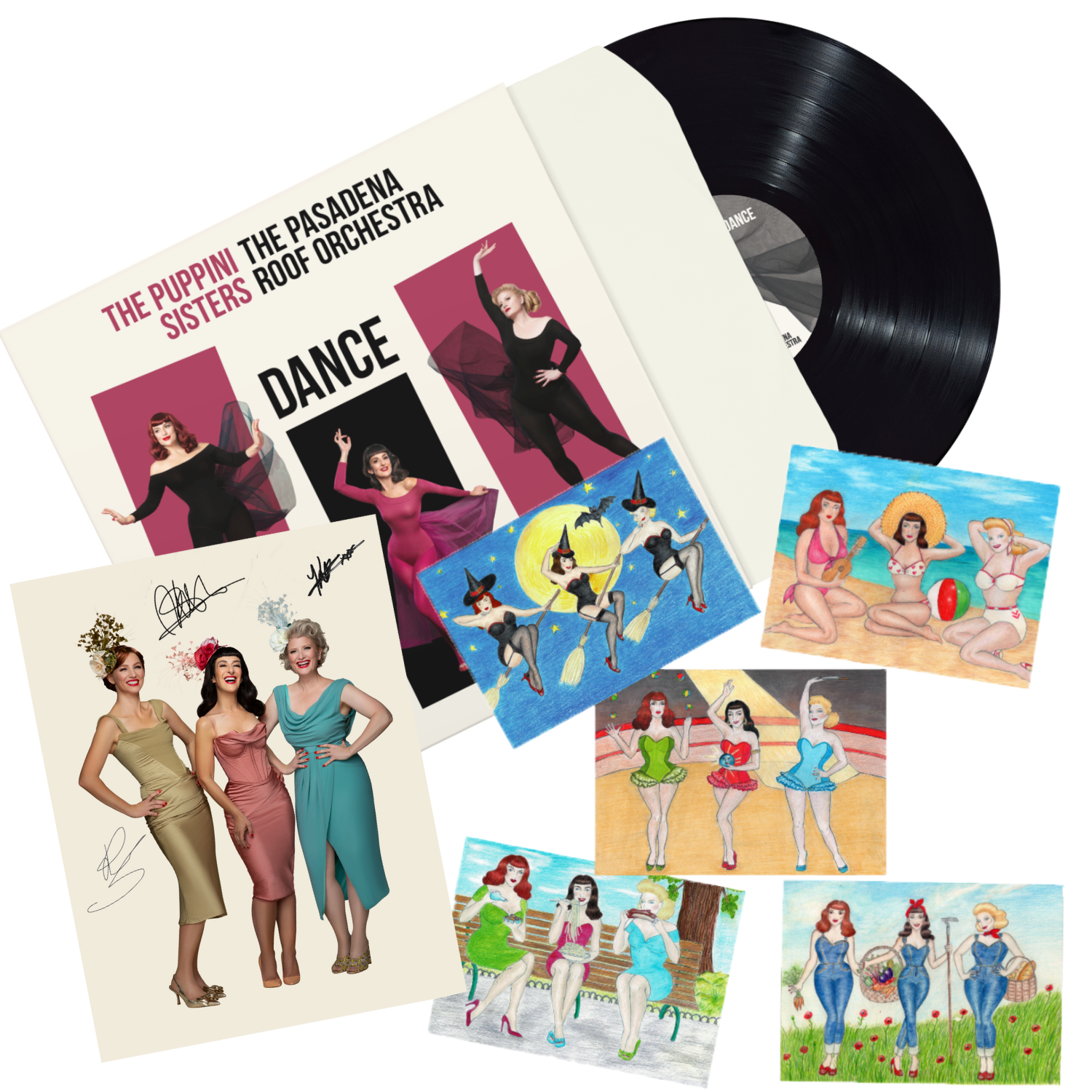 Love CD - Limited Edition Live CD – The Puppini Sisters Shop