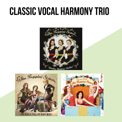 Classic Vocal Harmony Trio  - CD Bundle