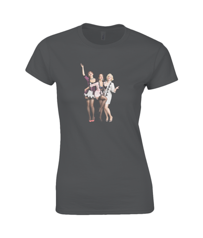The Puppini Sisters Ladies Pin Up T-Shirt