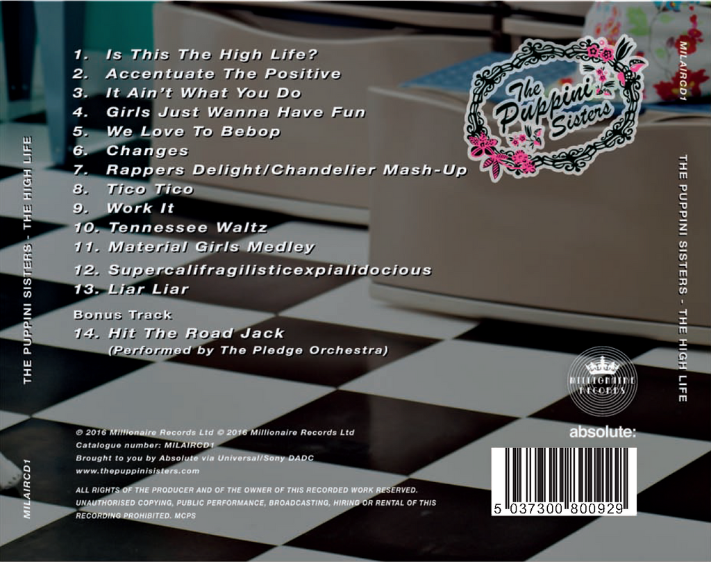 The High Life CD – The Puppini Sisters Shop The High Life CD – The Puppini Sisters Shop